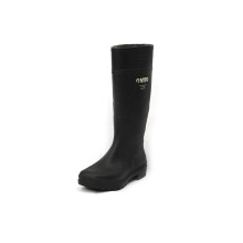 Regenstiefel (schwarze Ober- / Schwarze Sohle)